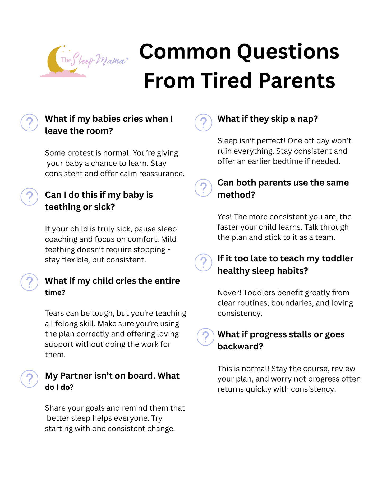 Sleep Sweet: A Gentle Sleep Coaching Guide