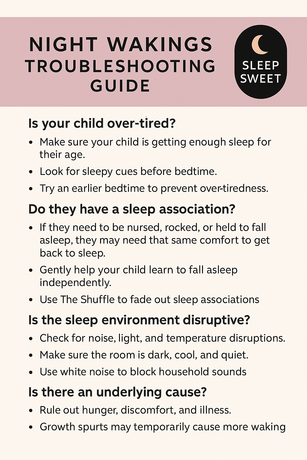 Sleep Sweet: A Gentle Sleep Coaching Guide